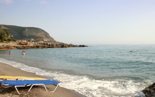 Aghios Nikolaos, Strand, Urlaub