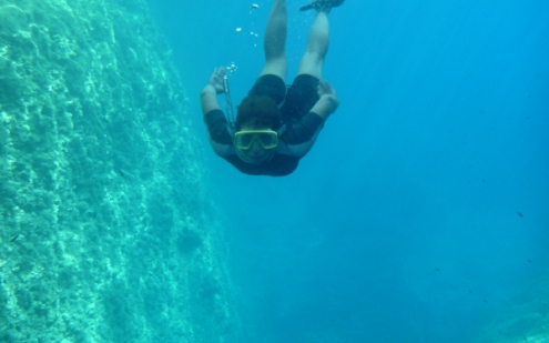 Peloponnese, Greece, underwater world, vacation