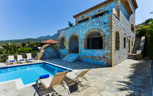 Zerveas villa, outdoor, pool