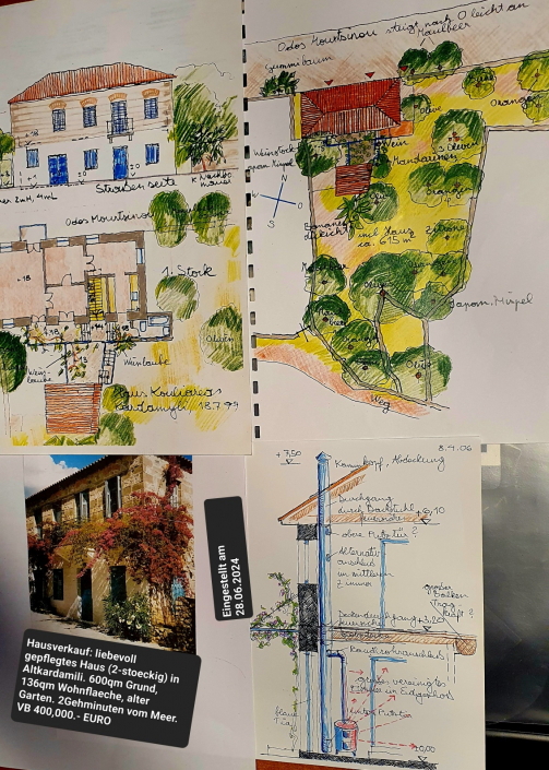 Gelegenheitskauf Kardamili Haus zum Verkauf